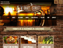 Tablet Screenshot of craftstreetkitchen.com